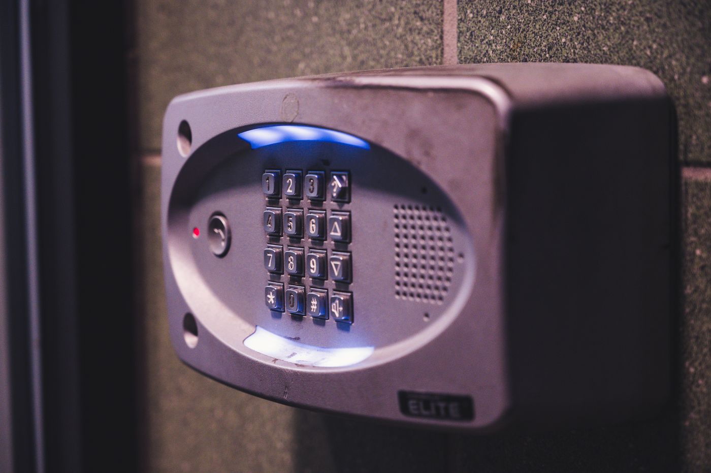 Teclado de sistema de alarma